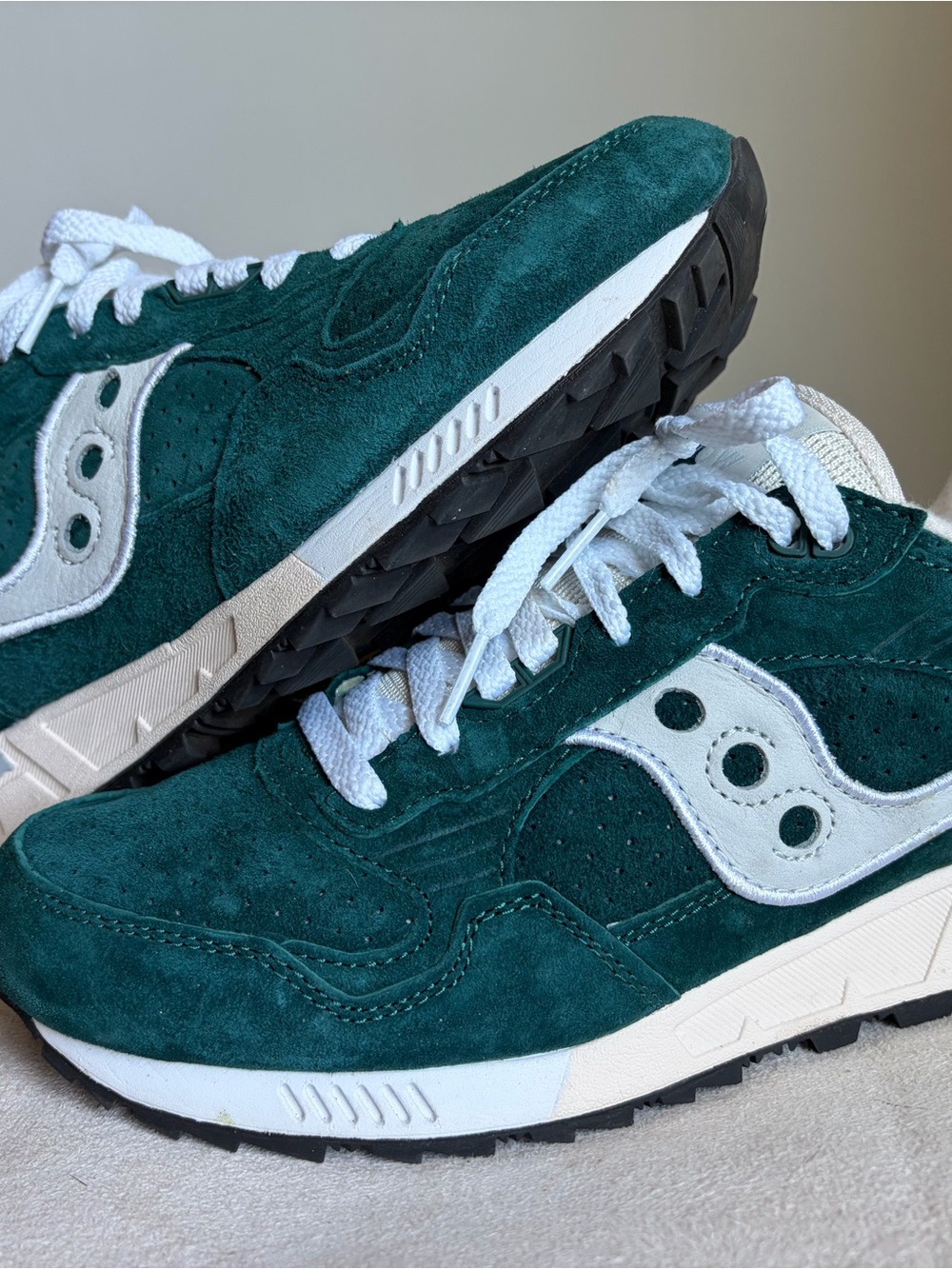 Saucony Shadow 5000 Sneakers Men's Size 9 Forest Green
